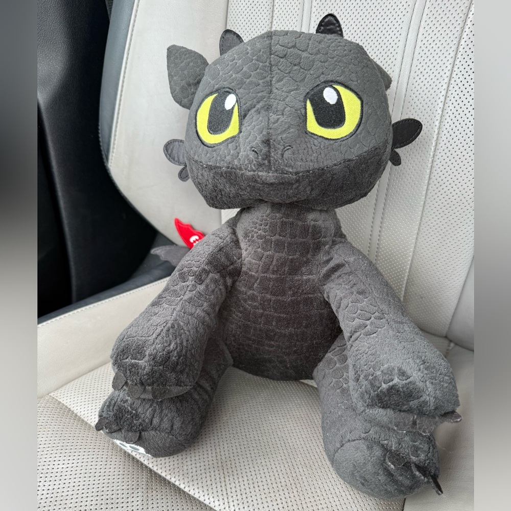 Build-A-Bear Toothless How to Train Your Dragon Plush NWT 12 inches
